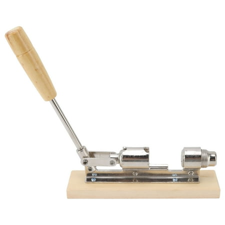 

Mechanical Cracker Walnut Clip Opener Easy Operation Stainless Steel Lever Type Wear Resistant With Wooden Handle For Easy Cracked Nuts