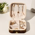 thumbnail image 6 of Eid Al Fitr Travel Portable Square Earring Holder with Necklace Holder, Storage Box, and Travel Organizer - Ideal for Girls and Women, 6 of 6