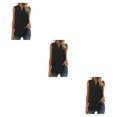 thumbnail image 4 of Minnieouse Blusa sin mangas para mujer, chaleco refrescante, ropa de verano, negro XL Type1 NO1, 4 of 6
