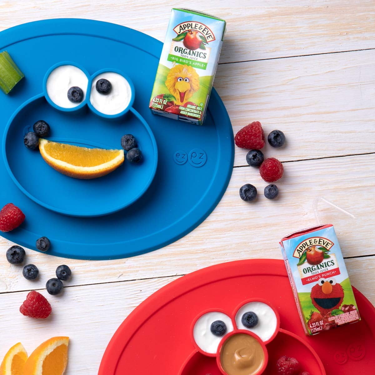 Apple & Eve Sesame Street Organics, Big Bird’s Apple Juice, 5 Count, Pack of 8