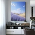 thumbnail image 4 of Gaeub Lavender Fields Under Blue Sky Print Canvas Wall Art for Bathrooms Bedroom,Wall Decor,Framed Artwork for Wall,Modern Wall Decorations Prints Picture,Home Decor Wall Pictures 30" x 40", 4 of 8