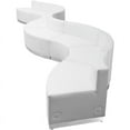 thumbnail image 2 of Flash Furniture Hercules Alon 8 Piece Reception Seating in White, 2 of 6