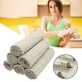 thumbnail image 1 of POINTERTECK Microfiber Cleaning Rag Pack of 6 Super Absorbent Scouring Pad with Lanyard Streak Free 30*30 cm Solid Color, 1 of 6