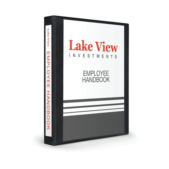 Avery 1" Heavy Duty View Binder, One-Touch EZD Ring, Black, 275 Sheets