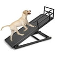 thumbnail image 6 of MOPHOTO 55"L x 18"W Wood Dog Ramp Perfect for Bed and Car,Adjustable Foldable Dog Ramp,Anti-Slip Dog & Cat Ramp,Supports up to 200 lbs, 6 of 11