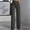 Dark Gray, variant on Elastic High Waist Dress Pants for Women Straight Leg Office Work Slacks Pull On Business Casual Trousers with Pockets Red M