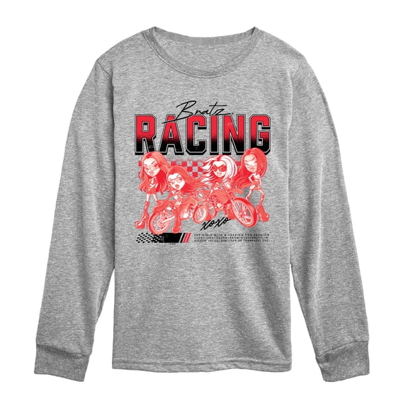 Bratz! - Racing Jersey - Youth Boys Long Sleeve Graphic T-Shirt