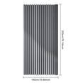 thumbnail image 6 of Foldable Magnetic Bathroom Curtain Waterproof Bathtub Curtain with 14 Hooks Privacy Bathroom Divider, 6 of 9