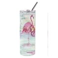 thumbnail image 2 of Carolines Treasures SC2034TBL20 Gobelet Mince en Acier Inoxydable à Double Paroi 20 oz Flamants Roses, 2 of 4