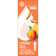 (2 pack) Cirkul LifeSip Peach Mango Flavor Cartridge, Drink Mix, 1-Pack