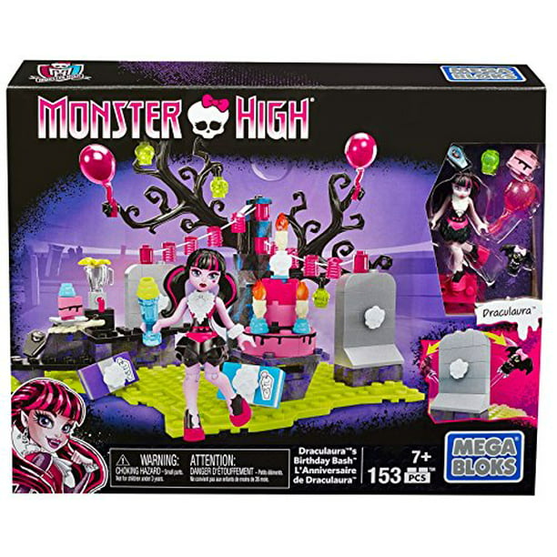 Mega Bloks Monster High Draculaura S Birthday Party Set Walmart Com