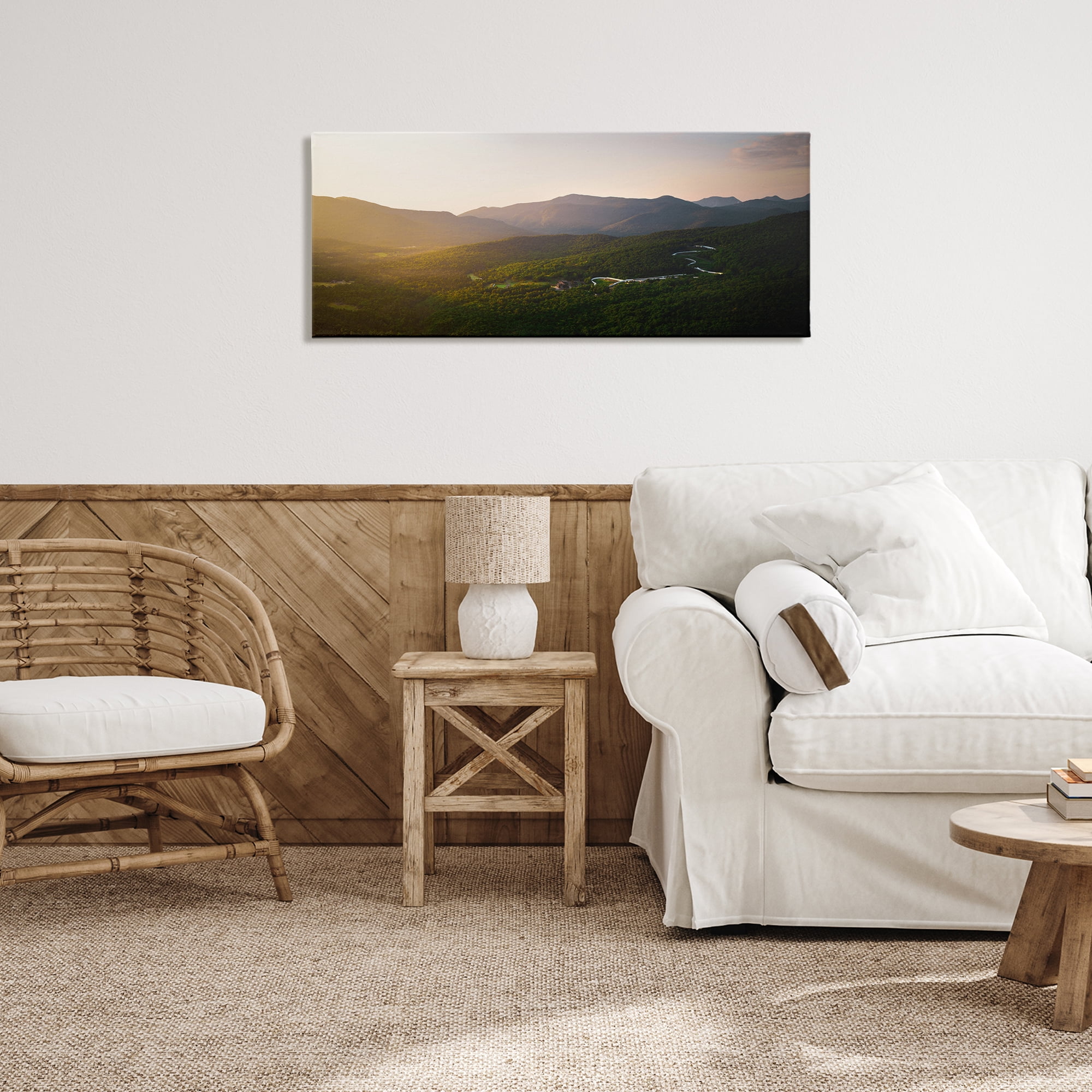 Stupell Industries Winding Road Through Forested Mountains Canvas Wall Art, design by Jonathan Zaharek