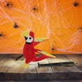 thumbnail image 3 of 1 juego de loro de peluche para hombro, juguete de loro pirata de peluche para niños, accesorio de disfraz de pirata para Halloween, decoración de loro de peluche con telescopio de juguete., 3 of 7