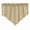 Beige, variant on Beaded Tassels Sheer Valance Curtain Semi-Sheer Light-Filtering Rod Pocket Kitchen Valance Curtain Beads Window Valance, for Living Room Bedroom Cafe 51 x 24 Inch