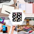 thumbnail image 6 of FORMRS 1-Subject Spiral Notebook 8" x 5" College Ruled 60 Refillable Sheet A5 Hard Cover, 2 Pack, White Halloween Ghost, 6 of 7