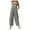 Gray, variant on Fesfesfes Jumpsuit for Women Floral Prints Straps Wide Leg with Pockets Vintage Jumpsuit