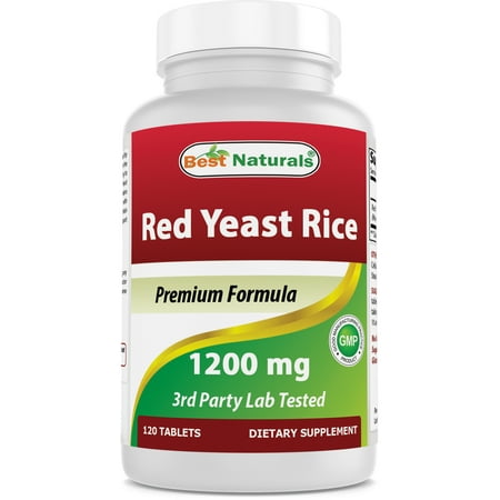 Best Naturals - Red Yeast Rice 1200 mg. - 120 (Best Mens Health Websites)