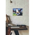 thumbnail image 3 of Epic Graffiti 'Curious Cow II' by Carolee Vitaletti Canvas Wall Art, 16"x12", 3 of 3