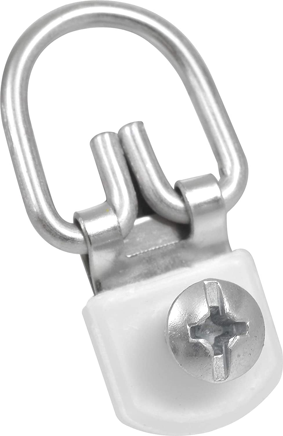 RGHJAR-50636 D-Ring Hangers, Mirror Hangers, Picture Hangers, ReadyScrew, Steel, Zinc Plated, 25lb (10 Set)