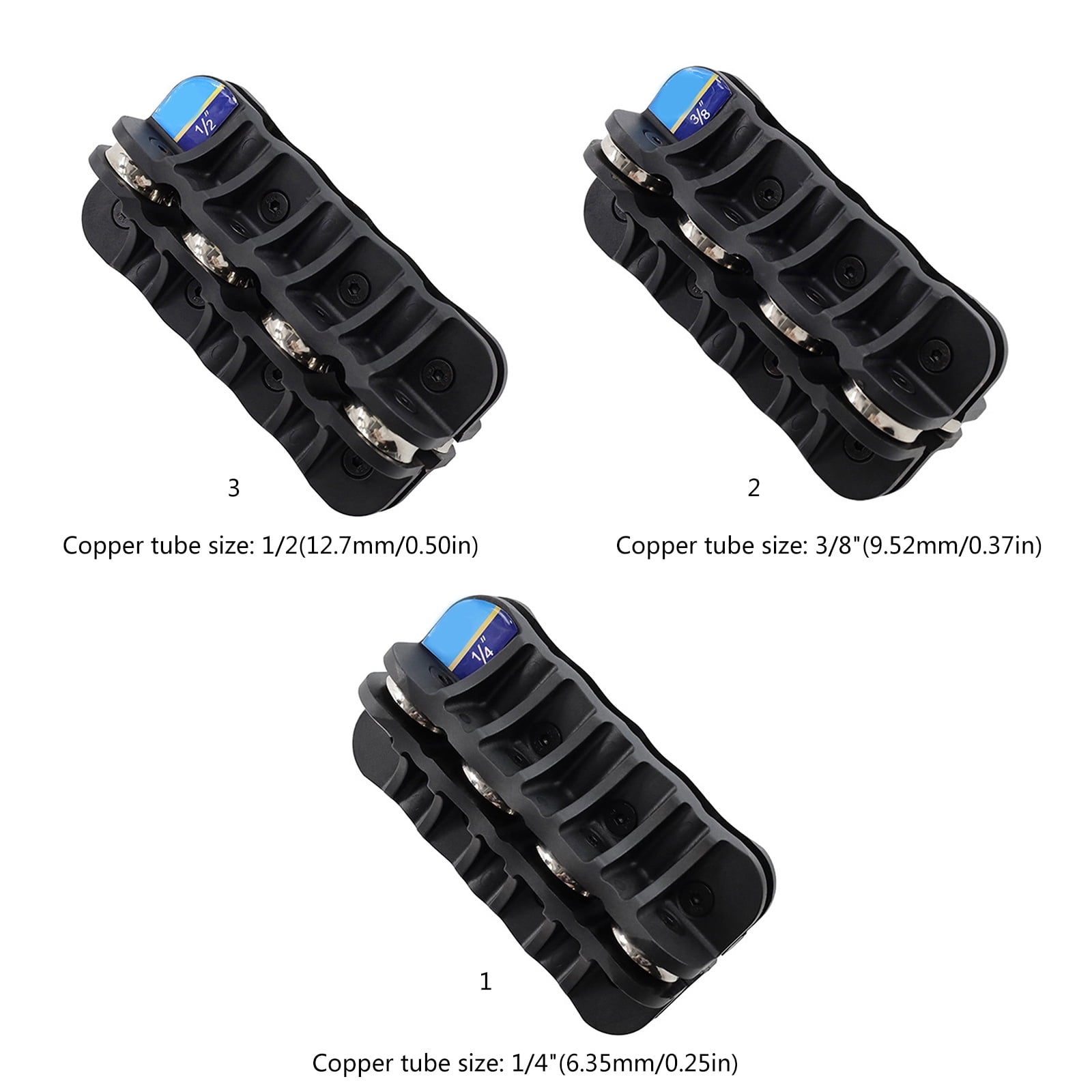 Manual Tube Straightener Brake Line Straightening Tool For 6.35/9.52/12.7mm Copper Aluminum Steel Tubing Repair Device
