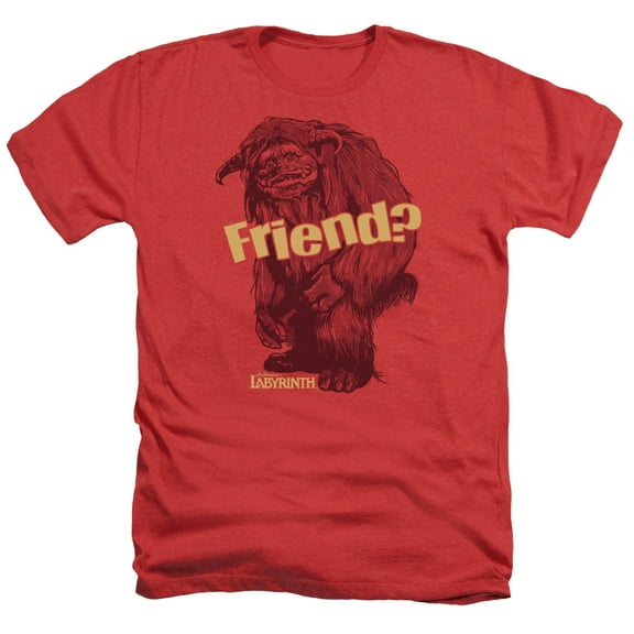 Labyrinth - Ludo Friend - Heather Short Sleeve Shirt - XXX-Large