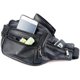 thumbnail image 3 of Riñonera de cuero genuino para hombre, bolso de cintura para viajes al aire libre, de piel de vaca, tamaño grande, 7 bolsillos, bolsa para el pecho, funda para teléfono, para correr y acampar., 3 of 5