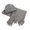 Light Gray, variant on HNMKIU Cozy Winter Knit Scarf Hat Set For Women Men Unisex Soft Yarn Warm Weather Ensemble Accessories RD2 - One Size