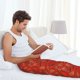 thumbnail image 5 of Balery Tomatoes Pantalones de pijama para hombre, pijama ultraligero, pantalón de descanso-Large, 5 of 6