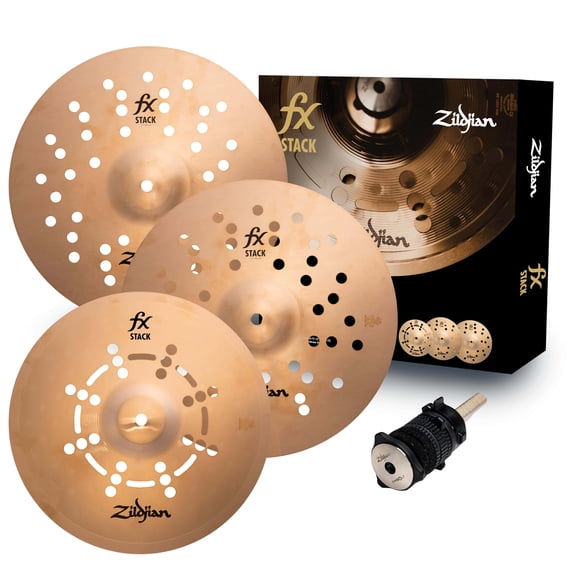 Zildjian 14" FX Stack w/Cymbolt