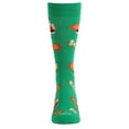 thumbnail image 4 of MeMoi Men's Jolly Santa with Pizza and Beer Novelty Crew Socks - Mens - Male, 10-13, Black, 4 of 7
