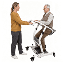 CHITOOMA Sit to Stand Lift with Wheels for Elderly,Stand Assist ...
