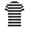 thumbnail image 5 of IROINNID Men's Striped Short Sleeve Crewneck T Shirt Casual Color Block Tee Lightweight Breathable Summer Sportswear Gym Workout Activewear Top, 5 of 5