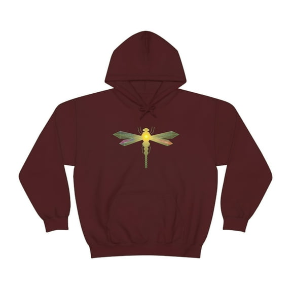 Yellow Dragonfly Hoodie