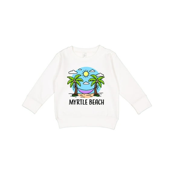 Inktastic Summer Vacation in Myrtle Beach Toddler Sweatshirt