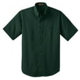 thumbnail image 5 of CornerStone Short Sleeve SuperPro Twill Shirt-XS (Dark Green), 5 of 6