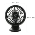 thumbnail image 5 of Car Mini Fan Cooling The for Amplifier Fans Air Conditioner Silent Vehicle Electric Office, 5 of 6