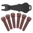 thumbnail image 2 of Guitar Pin Puller Cocobolo Bridge Pins Cocobolo Wood Acoustic Guitar Pegs for Electric Basses for Electric Guitars ANGGREK Otros, 2 of 8