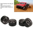 thumbnail image 2 of <p>Rc Car Wheel Rim 4PCS RC Wheel Rim Set Zinc Alloy Steel Universal 1.9 Inch 10 Rims RC Crawler Car Wheel Hub For Axial SCX10 II III</p>, 2 of 7