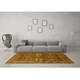 thumbnail image 3 of Ahgly Company Indoor Rectangle Oriental Yellow Industrial Area Rugs, 7' x 9', 3 of 4