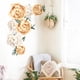 thumbnail image 1 of de pared de peonía, calcomanías de pared extraíbles de , murales artísticos para cocina, cuarto de , dormitorio, sa de estar y Amarillo perfecl Flores pegatinas de pared, 1 of 8