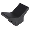 thumbnail image 1 of 6 Inch Mounting Width Boat Trailer Non Marking Black Molded Rubber V Bow Stop, 1 of 8
