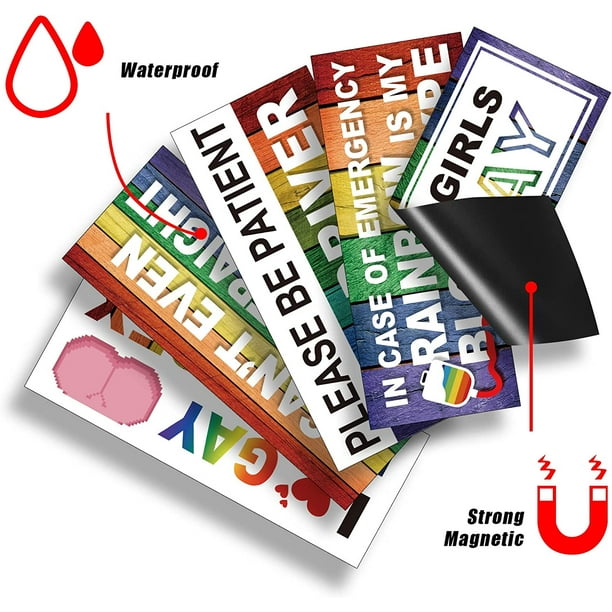 Prank Stickers Earphones Pro 5 Pcs Prank Stickers Sticky Joke Stickers