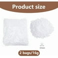 thumbnail image 2 of 16G Small Foam Beads 4.5-6.5mm Foam Balls for DIY Slime White Foams Ball for DIY DIY Slime Decorative Arts Gift Boxes Wedding Party Decor, 2 of 9