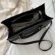thumbnail image 3 of Bandolera Mujer PU Cuero Satchel Commute para Mujer Negro, 3 of 9