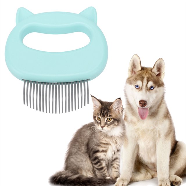 Cepillo de pelo para mascotas, peine para mascotas con masaje para perros y gatos, peine para el cuidado de mascotas, calidad superior Jadeshay A