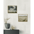 thumbnail image 3 of Drsoum Landscape Artwork Wall Art Prairie in Full Bloom Classic Prints 11x14in Modern Farmhouse Kitchen Bathroom Office Decor - Natural Framed, 3 of 7