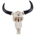 thumbnail image 4 of Yucurem Cow Skull Head Ornament Wall Hanging 3D Animal Statue for Home Decor (A), 4 of 10