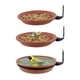 thumbnail image 2 of Naiovety Alimentador de colibrí, bandeja de alimentación colgante de plástico, cuenco de agua para exteriores, bebedero de aves de gran capacidad para tres capas Naiovety OD032336-02, 2 of 6
