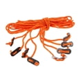 thumbnail image 6 of 4pcs Reflective Guyline Tent Rope Outdoor Camping Tarp Cord aa Canopy Guy Line with Rope Runners Tensirs Adjusters Size Color Type Optional 4pcsx4m Orange B, 6 of 8