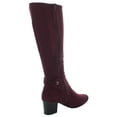 thumbnail image 2 of Charter Club Womens Jaccque Tall Block Heel Knee-High Boots, 2 of 2
